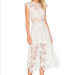 Karina Grimaldi Doriane Crochet Dress